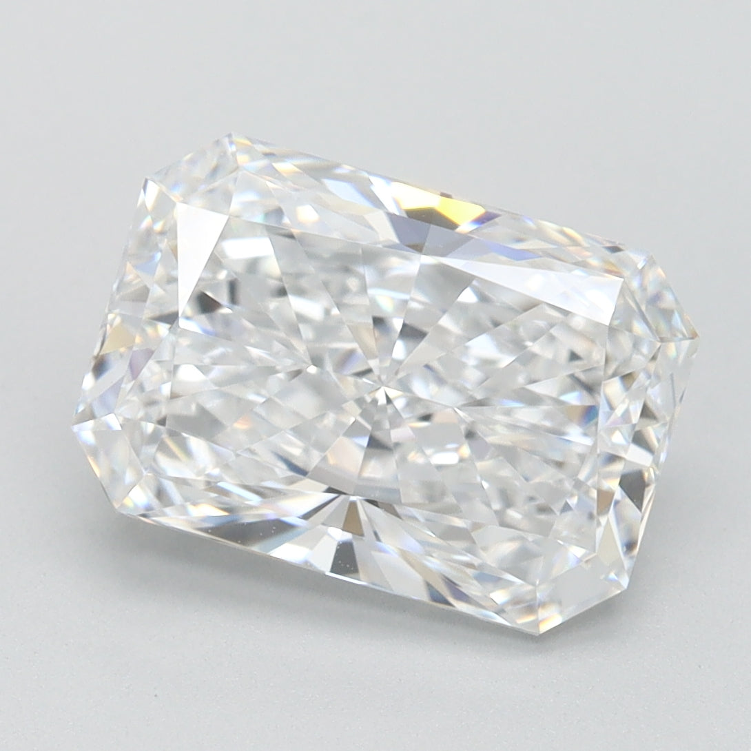 2.68ct Radiant D VVS1 Lab Created Diamond
