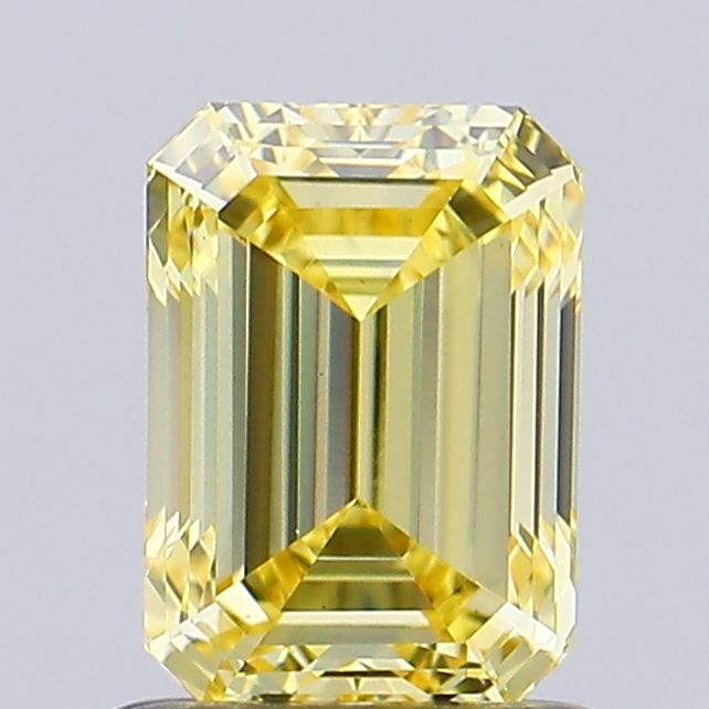 1.25ct Emerald  VS1 Lab Created Diamond