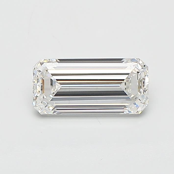0.84ct Emerald E VS1 Lab Created Diamond