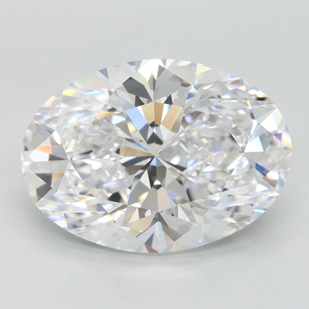 5.02ct Oval D VVS1 Lab Created Diamond
