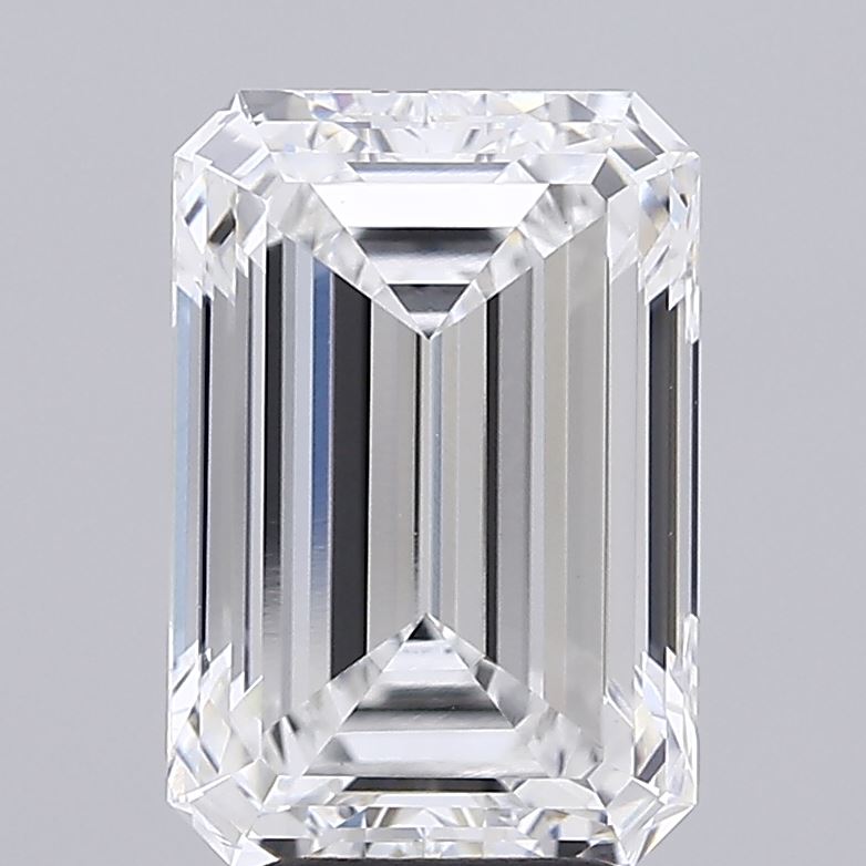 5.04ct Emerald E VVS2 Lab Created Diamond