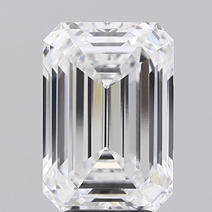 4.04ct Emerald E VS1 Lab Created Diamond