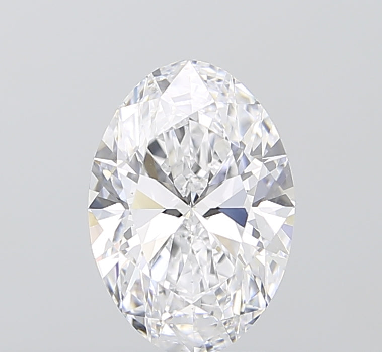 2ct Oval D VS1 Lab Created Diamond