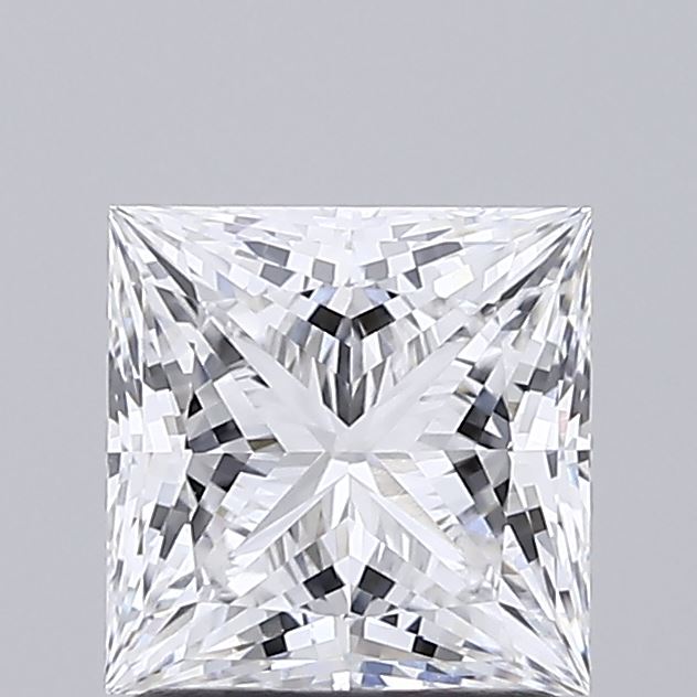 1.59ct Princess D VVS2 Lab Created Diamond