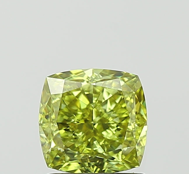 1.54ct Cushion FANCY VVS2 Lab Created Diamond
