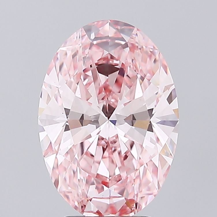 4ct Oval  VS1 Lab Created Diamond