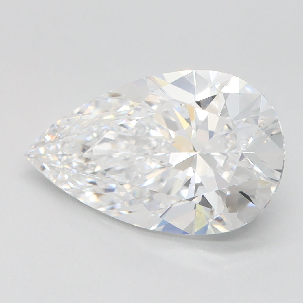 1.92ct Pear D VVS1 Lab Created Diamond