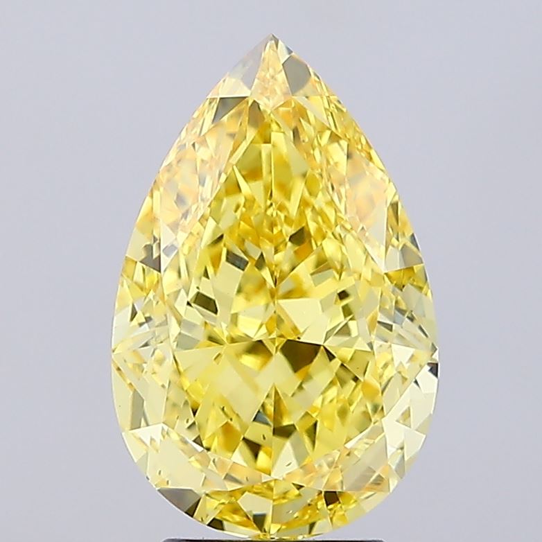 5.04ct Pear  VS2 Lab Created Diamond