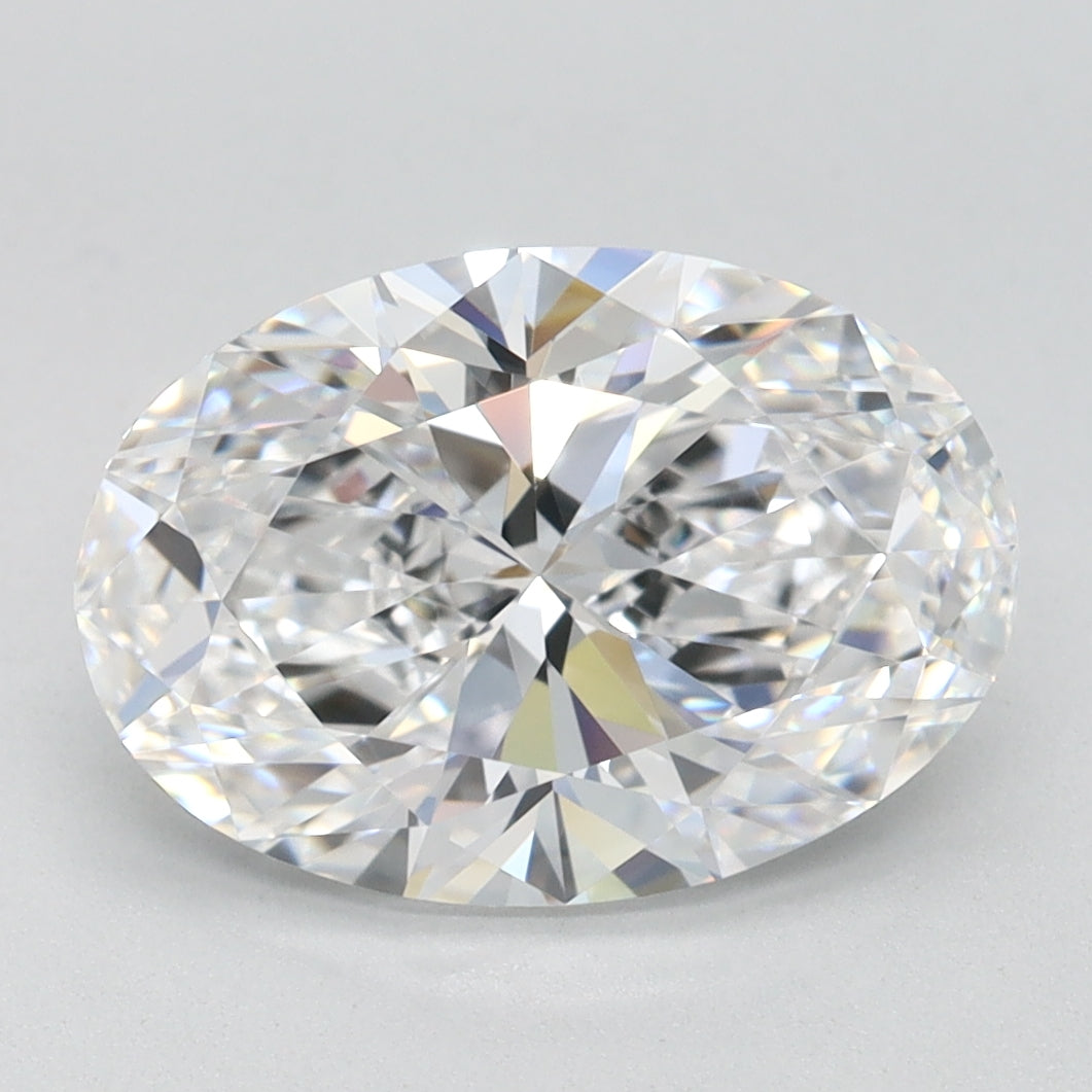 2.55ct Oval D VVS1 Lab Created Diamond
