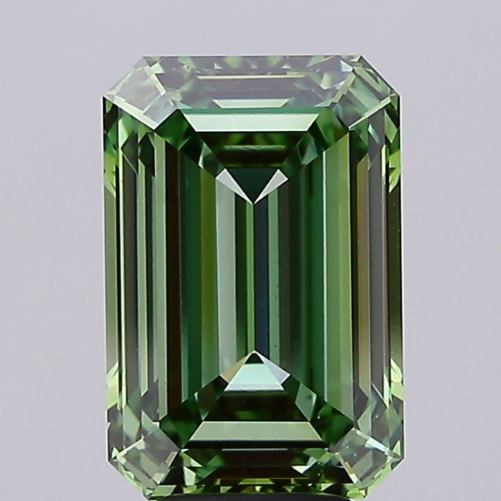 6.07ct Emerald  VS1 Lab Created Diamond