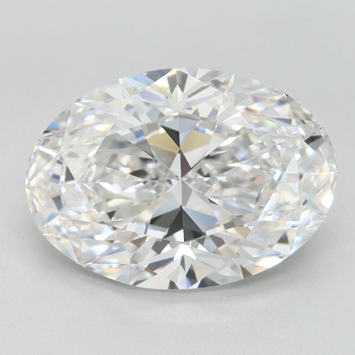 3.52ct Oval D IF Lab Created Diamond