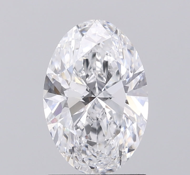 1.52ct Oval D VVS2 Lab Created Diamond