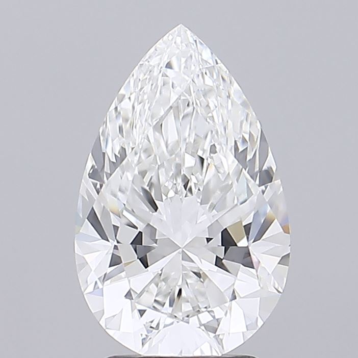 2.41ct Pear E IF Lab Created Diamond