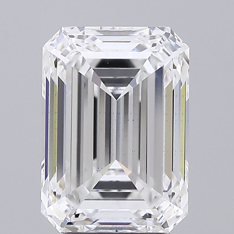 4.03ct Emerald E VS2 Lab Created Diamond