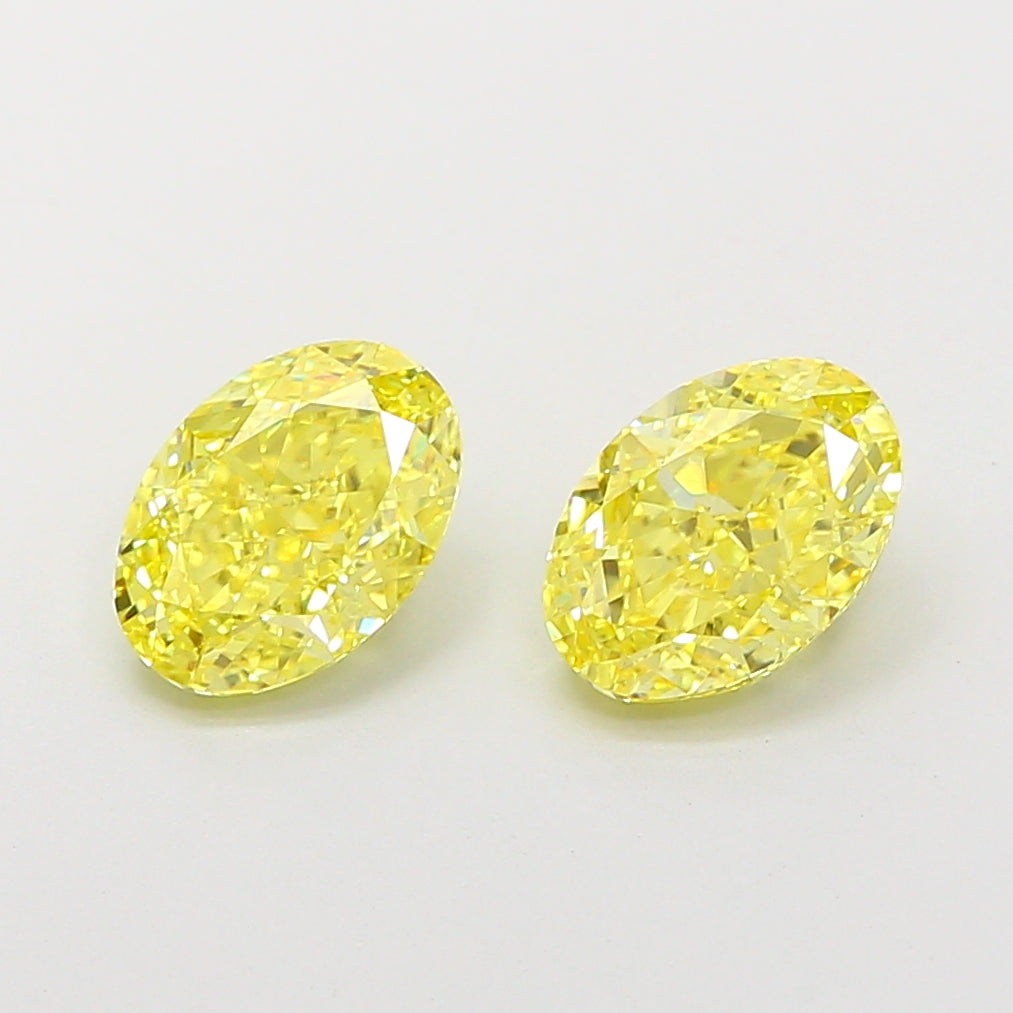 1.57ct Oval  VVS2 Lab Created Diamond