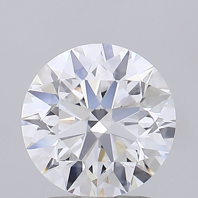 2.2ct Round D VVS2 Lab Created Diamond
