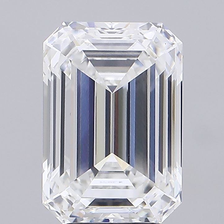 6.13ct Emerald E VS1 Lab Created Diamond
