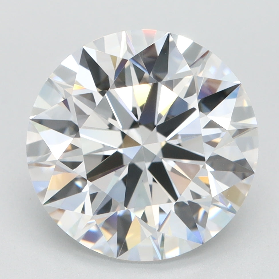 3.3ct Round D VVS1 Lab Created Diamond
