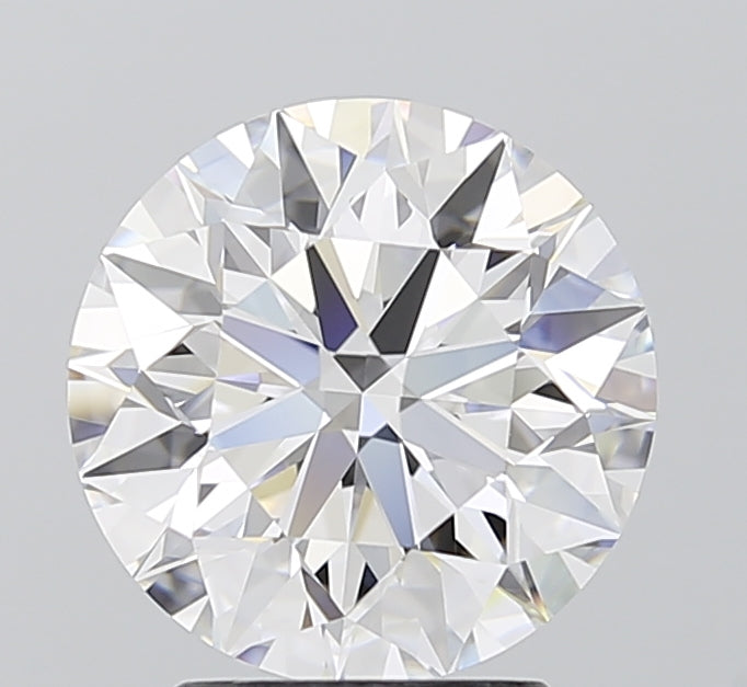 3.07ct Round D IF Lab Created Diamond