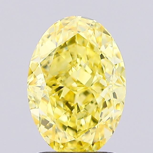 1.52ct Oval  VVS2 Lab Created Diamond