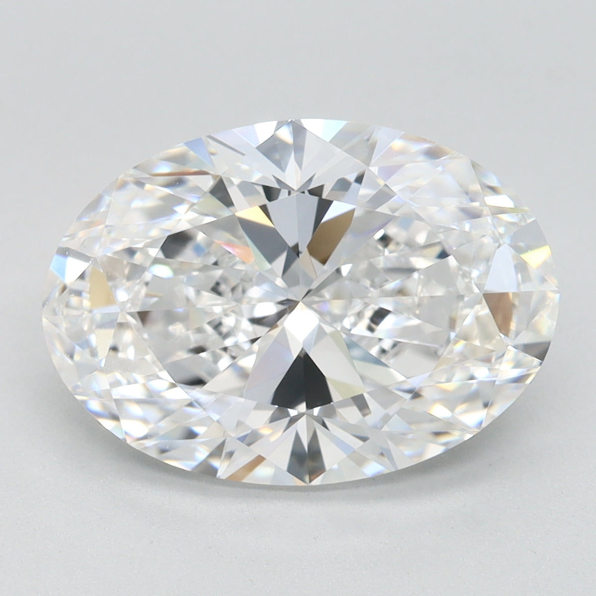 3.74ct Oval D VVS1 Lab Created Diamond