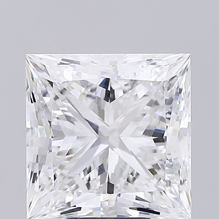 7.01ct Princess E VVS2 Lab Created Diamond