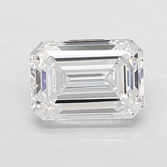 2.3ct Emerald D VVS2 Lab Created Diamond