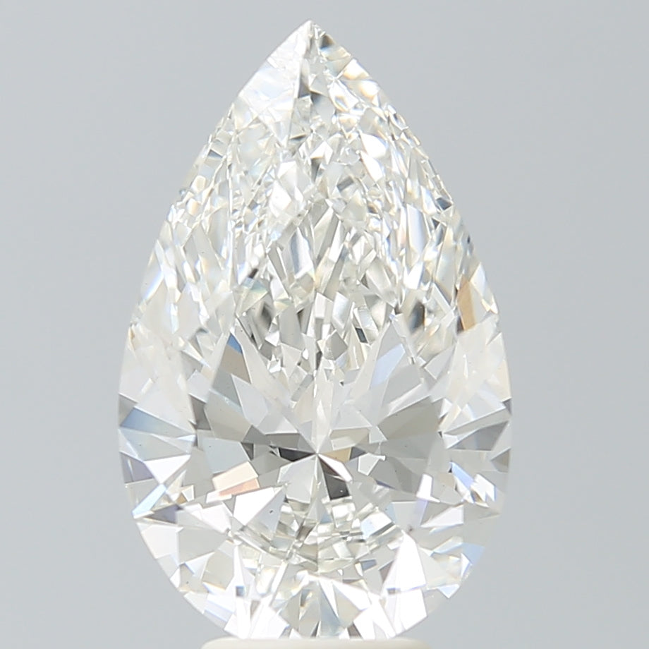 5.37ct Pear G VS1 Lab Created Diamond