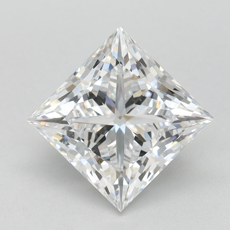 1.68ct Princess D VVS1 Lab Created Diamond