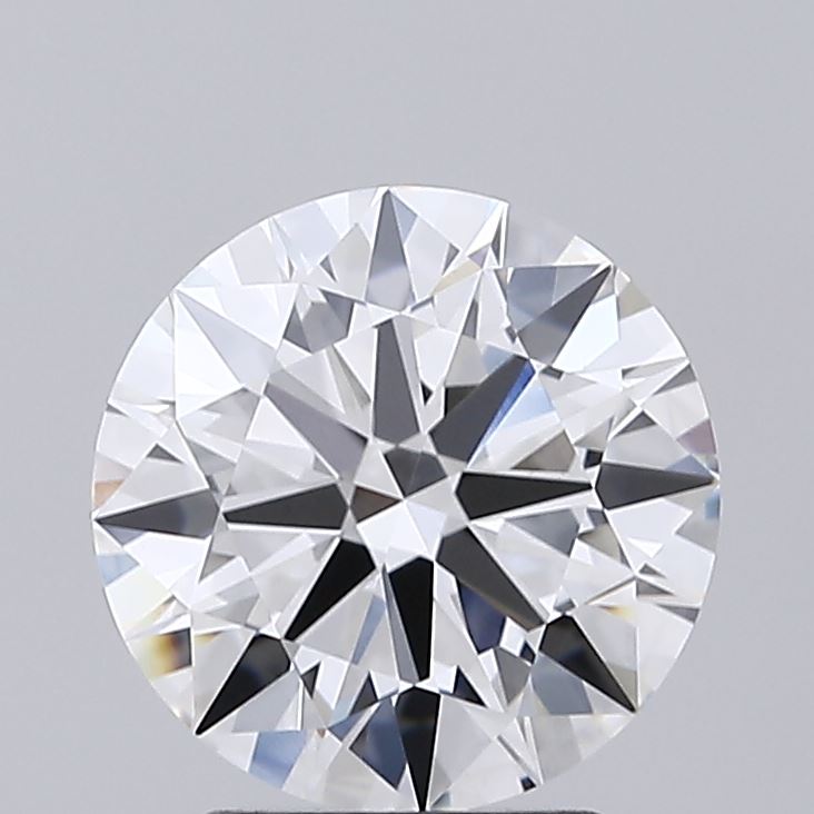 2.4ct Round E VVS2 Lab Created Diamond