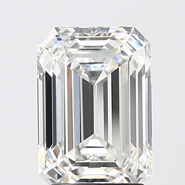 3.11ct Emerald E VVS1 Lab Created Diamond