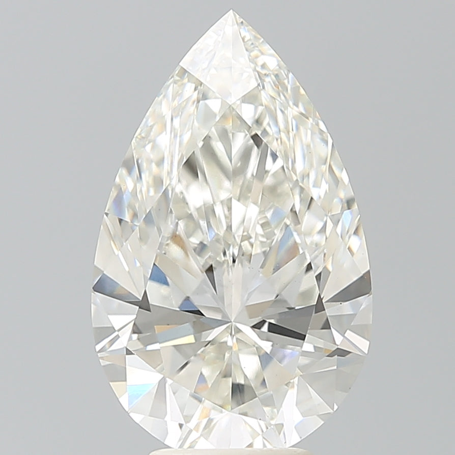 5.35ct Pear G VS1 Lab Created Diamond