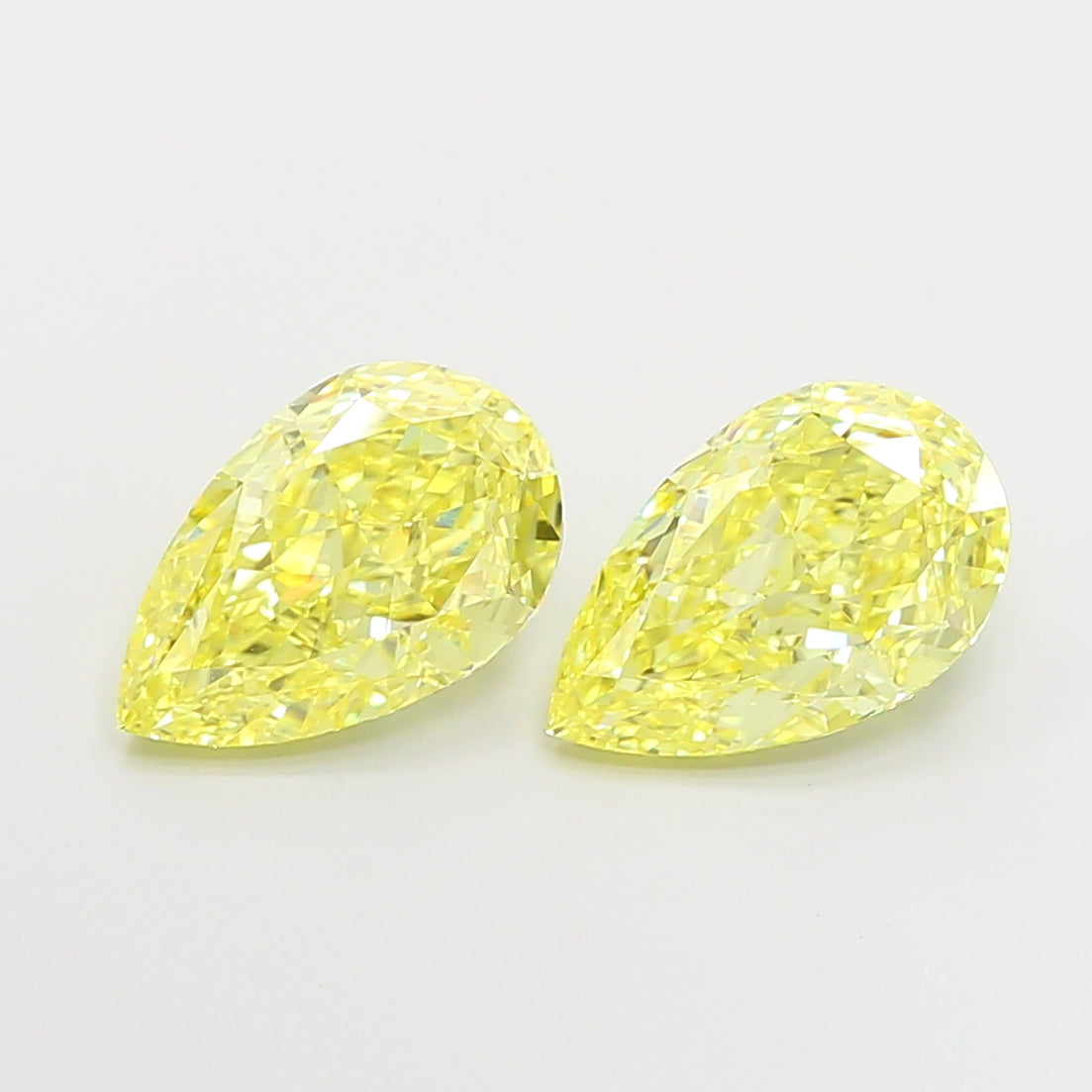 2.08ct Pear  VVS2 Lab Created Diamond