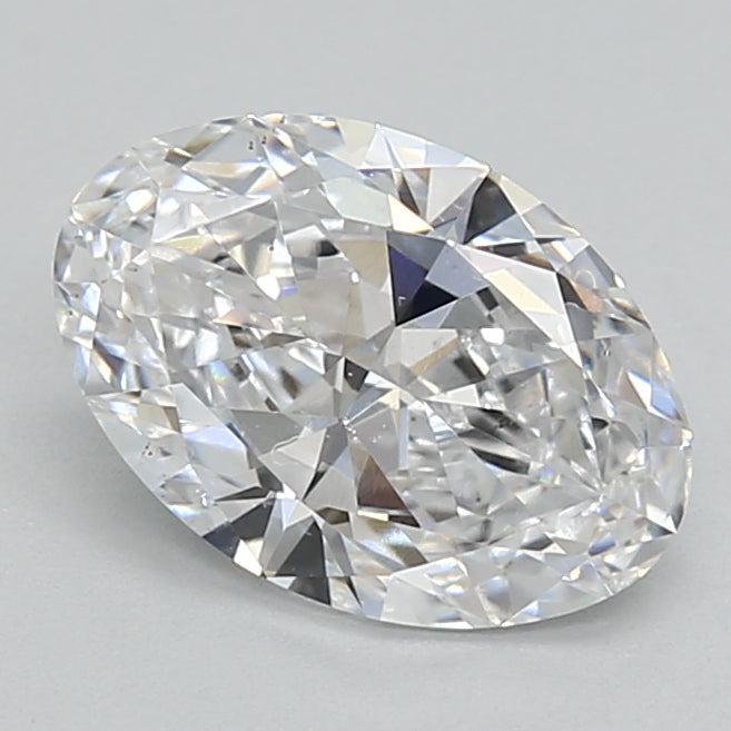 0.97ct Oval D VS2 Lab Created Diamond