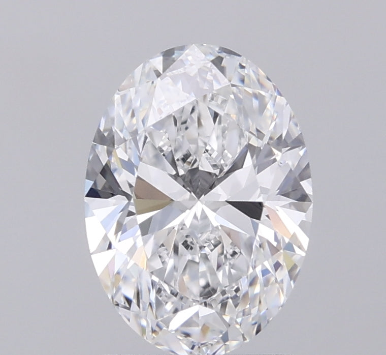 2.03ct Oval D VVS2 Lab Created Diamond