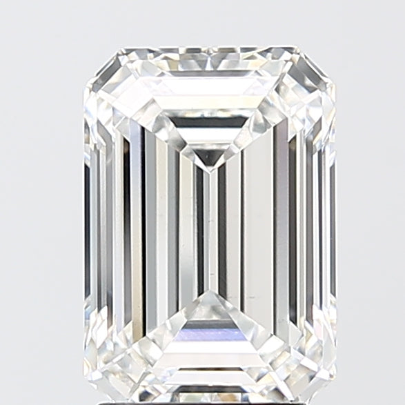 2.6ct Emerald E VS1 Lab Created Diamond