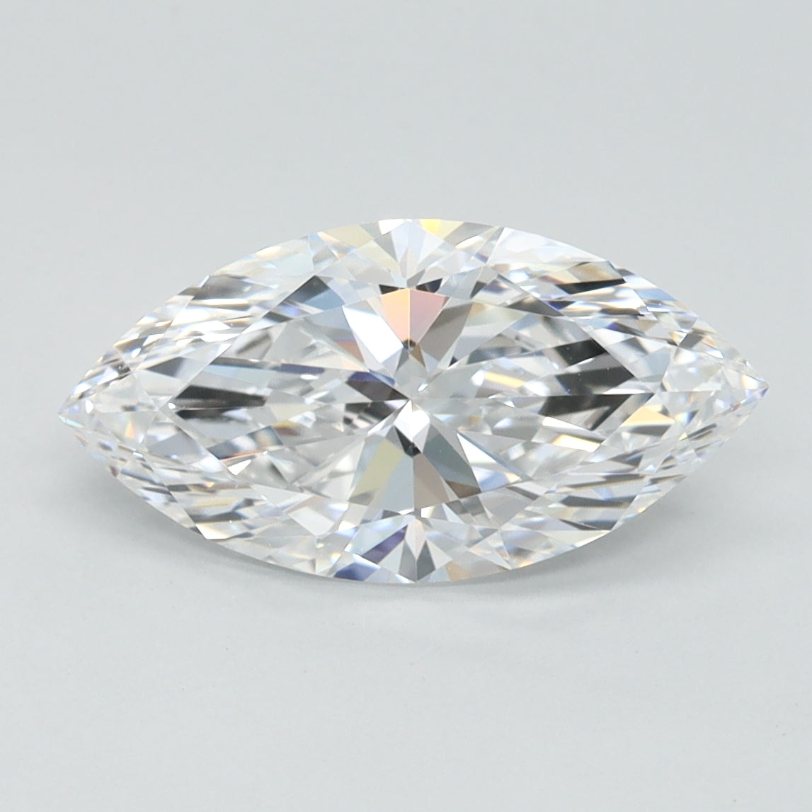 1.5ct Marquise D IF Lab Created Diamond