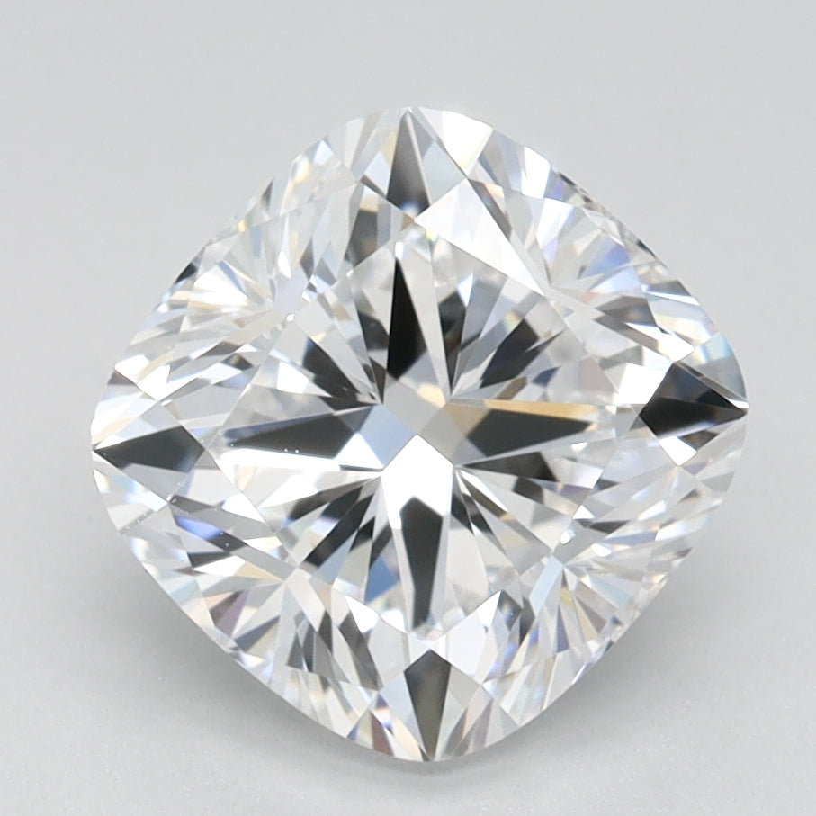 2.22ct Cushion D VVS1 Lab Created Diamond
