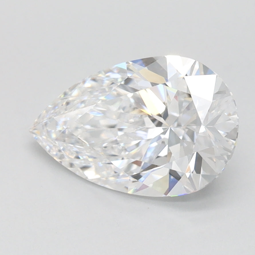1.15ct Pear D IF Lab Created Diamond
