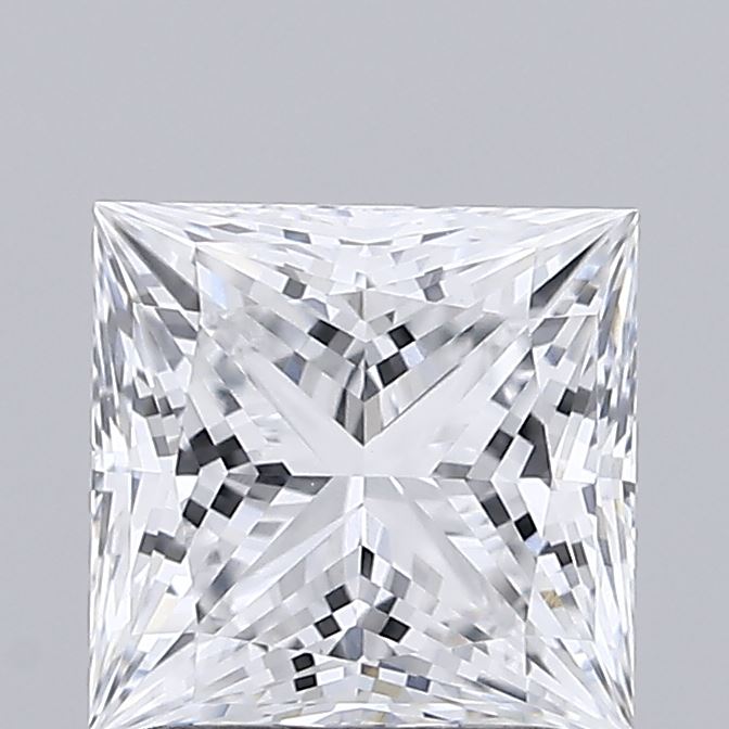 1.56ct Princess D VVS2 Lab Created Diamond