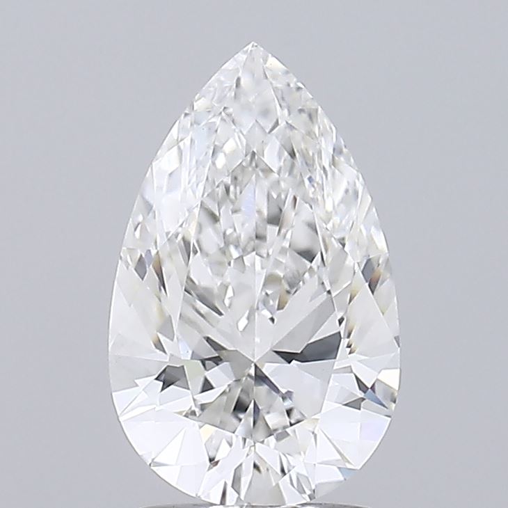 2.09ct Pear F VVS2 Lab Created Diamond