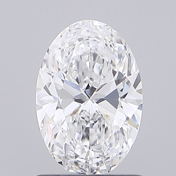 1ct Oval D FL Lab Created Diamond