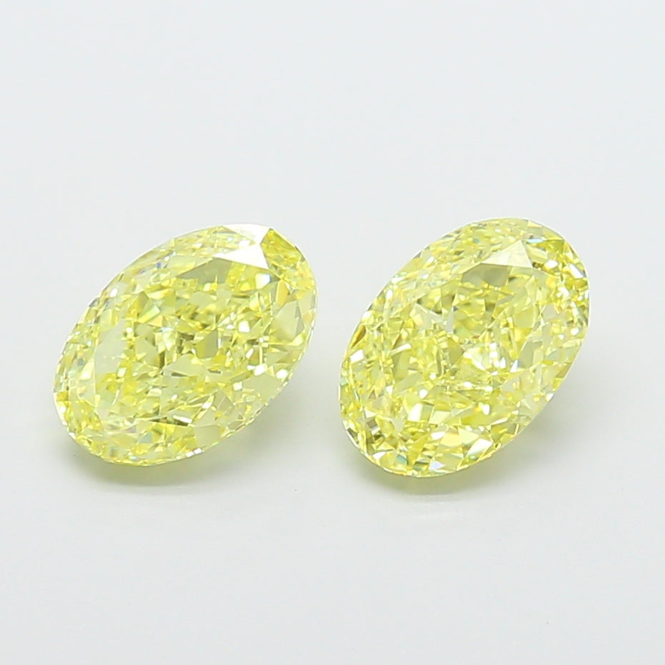 1.52ct Oval  VVS2 Lab Created Diamond