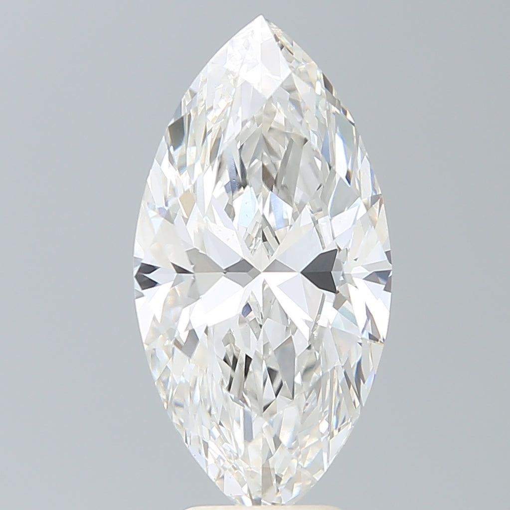 5.56ct Marquise G VVS2 Lab Created Diamond