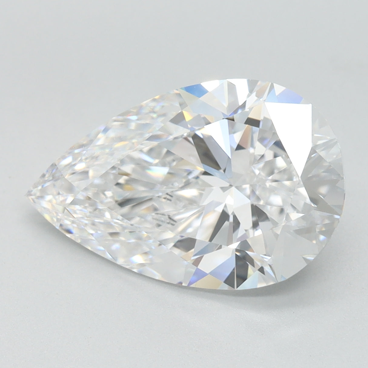 3.07ct Pear D VVS1 Lab Created Diamond