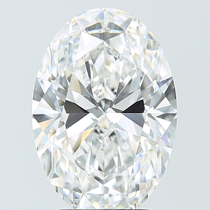 4.09ct Oval D VVS1 Lab Created Diamond