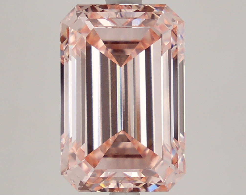 5.45ct Emerald   VVS2 Lab Created Diamond