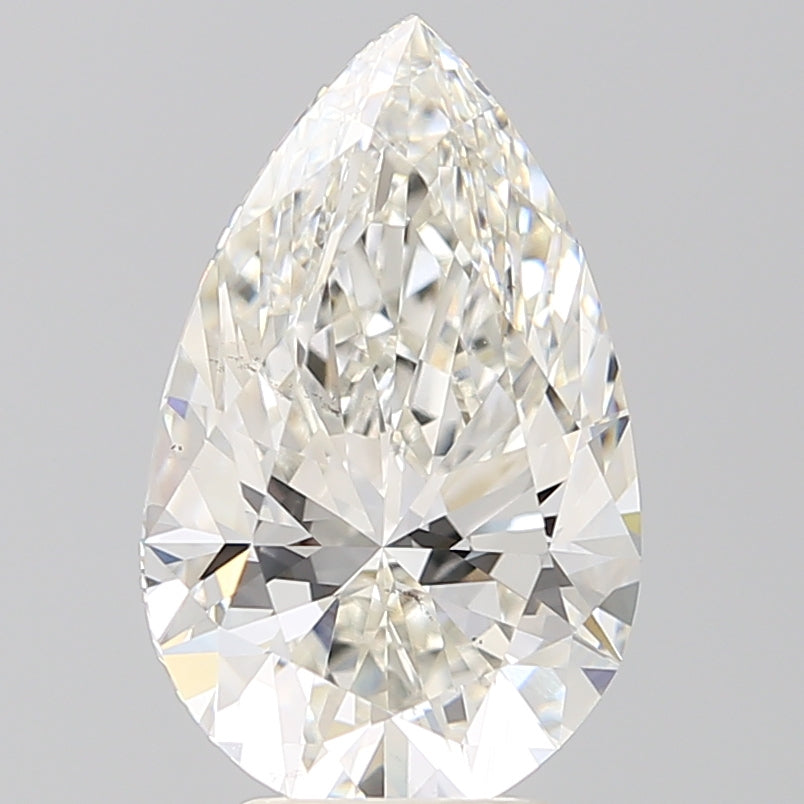 4.17ct Pear G VS2 Lab Created Diamond