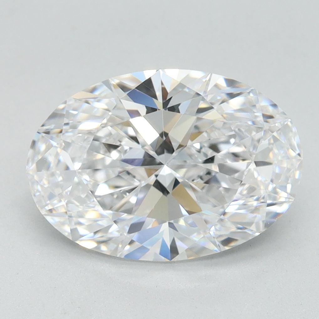 2.16ct Oval D IF Lab Created Diamond