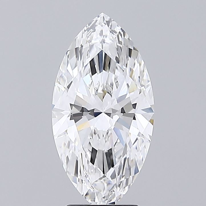 3.05ct Marquise E VVS2 Lab Created Diamond